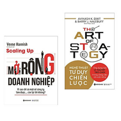 Combo Sách Kinh Doanh Hay : Mở Rộng Doanh Nghiệp + Nghệ Thuật Tư Duy Chiến Lược - Tặng Kèm Postcard HAPPY LIFE