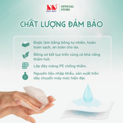 Combo  5 Gói Tấm lót sơ sinh Akari bột giấy tự nhiên 35 miếng (22x22cm) khô thoáng mát cho bé