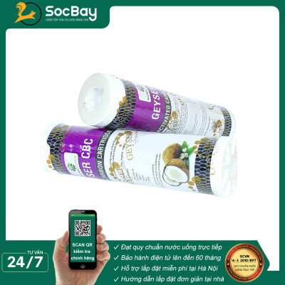 Lõi CBC Nano Geyser, Lõi lọc nước số 3 máy UF, NANO - Hàng Chính Hãng