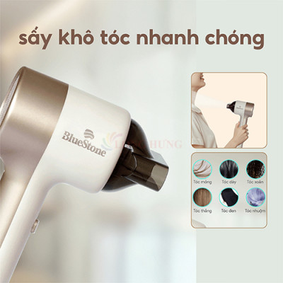 Máy sấy tóc Bluestone HDB-1831 - Hàng chính hãng