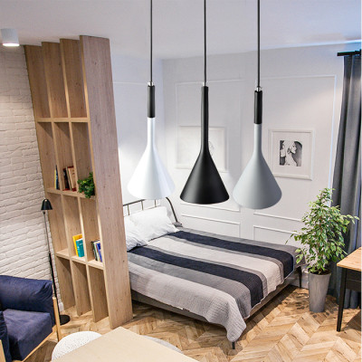 Đèn treo thả trần cao cấp trang trí bàn ăn cao cấp VERSION 3 bóng ngang