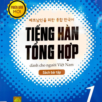 Combo 3 cuốn sách học Tiếng Hàn Sơ Cấp: Giáo trình + Sách bài tập + Vở tập viết - MCBooks