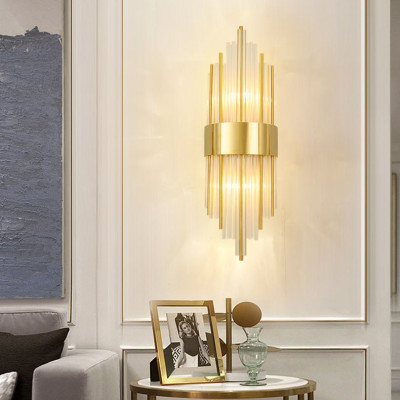 Đèn tường MENOR pha lê hiện đại trang trí nội thất cao cấp, sang trọng - kèm bóng LED chuyên dụng [ẢNH THẬT 100%]