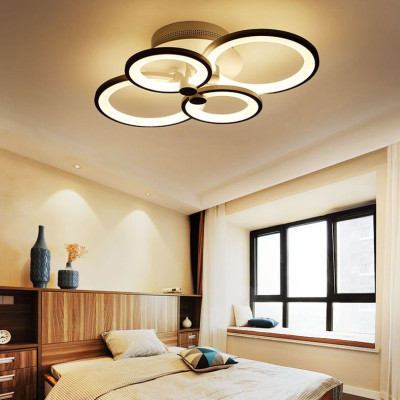 Đèn trần LED mâm 3 màu ánh sáng 4 cánh