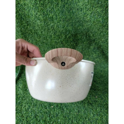 Nồi chống dính vân đá đủ size 20,22,24,26, 28cm tay cầm chống nóng dùng cho mọi loại bếp