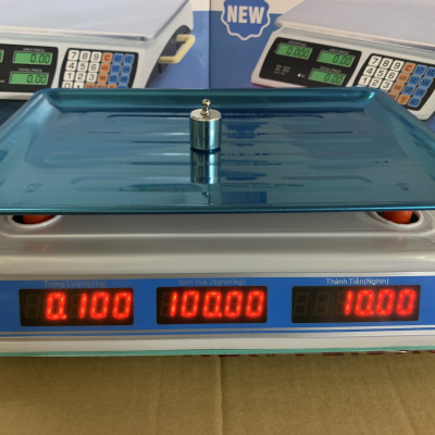 CÂN ĐIỆN TỬ TÍNH TIỀN CAO CẤP 40kg. CÂN ĐIỆN TỬ BÁN HÀNG SIÊU THỊ TẠP HÓA TÍNH TIỀN