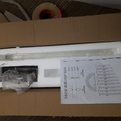 Đèn tường ZUDAN pha lê kiểu dáng độc đáo, trang trí nội thất sang trọng.