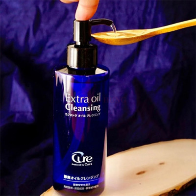 Dầu tẩy trang Cure Extra Oil Cleansing làm sạch và dưỡng ẩm (200ml) - Hàng chính hãng