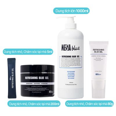 Kem Dưỡng Ẩm Mặt MESABLUE REFRESING BLUE GEL 5ml x 20ea