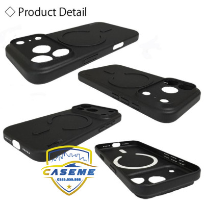 Ốp lưng cho iPhone Air, iPhone 17, iPhone 17 Pro, iPhone 17 Pro Max Memumi Slim Case Magnetic siêu mỏng - Hàng Chính Hãng