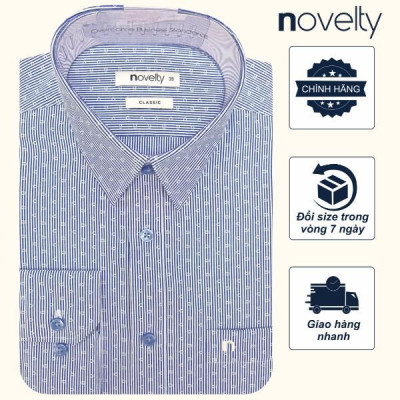 ÁO SƠ MI NAM DÀI TAY NOVELTY CLASSIC RECYCLED