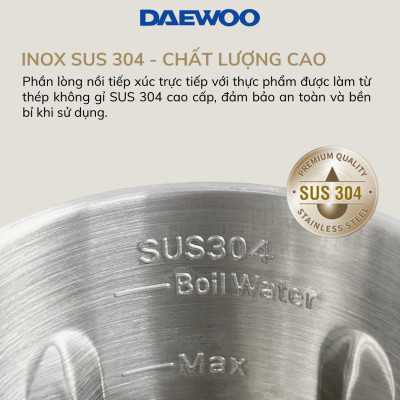 Máy Làm Sữa Hạt Daewoo DWSM-1310 1L, tặng Cẩm Nang 50 Công Thức - Máy Xay Nấu Đa Năng BH 2 năm, Hàng Chính Hãng