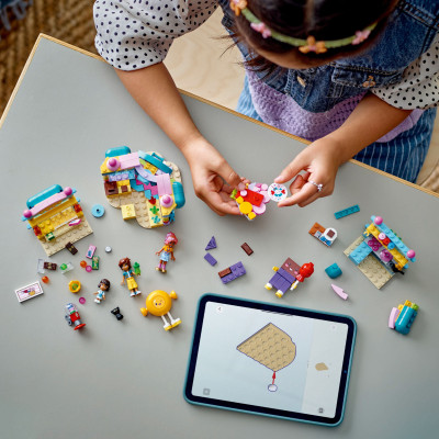 Đồ Chơi Lắp Ráp Cửa Hàng Kẹo Ngọt Thành Phố Heartlake LEGO FRIENDS 42649 (376 Chi Tiết)