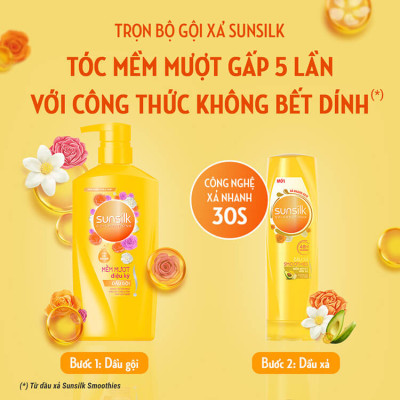 Dầu gội Sunsilk Mềm Mượt Diệu Kỳ 1.4kg