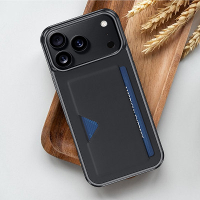 Ốp Lưng Mỏng Nhẹ Có Ngăn Đựng Thẻ Dux Ducis Pocard cho iPhone 17 Pro/ 17 Pro max_ Hàng chính hãng