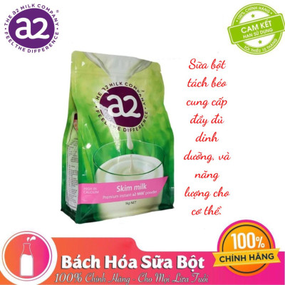 Sữa Bột Tách Béo A2 Skim Milk - Gói 1kg