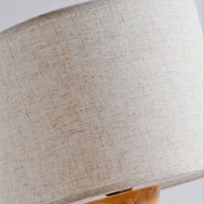 Đèn ngủ để bàn LN200 đế gỗ kèm bóng Led  3 chân  phong cách VINTAGE 