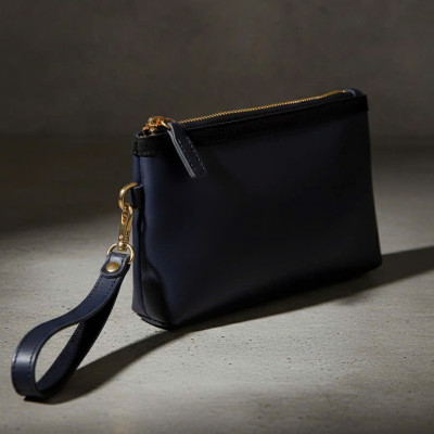 Ví Cấm Tay Da Bò Ý, Ví Cầm Tay Đa Năng Clutch thời trang thiết kế Hity ACC001