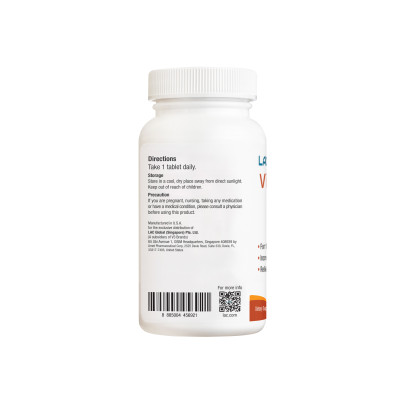 VIÊN UỐNG BỔ SUNG VITAMIN B12 GIẢM MỆT MỎI VÀ SUY NHƯỢC LAC VITAMIN B12 600MCG TIME-RELEASE (120 VIÊN)