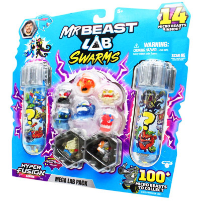 Đồ Chơi Phòng Thí Nghiệm Series 3 - 14 Sinh Vật - MrBeast Lab 24785 (Mẫu Sản Phẩm Giao Ngẫu Nhiên)