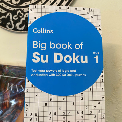 Sách - Big Book of Su Doku Book 1 by Collins | Test Powers of Logic with Su Doku Puzzles