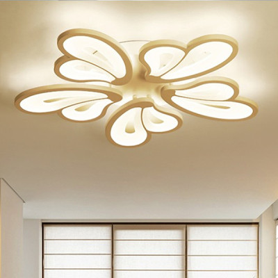 Đèn trần - đèn ốp trần 5 cánh bướm BISINIS 3 chế độ ánh sáng