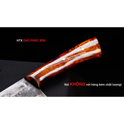 Dao Phúc Sen Dao Đầu Bếp Lọc Thái Cán Cẩm DBC