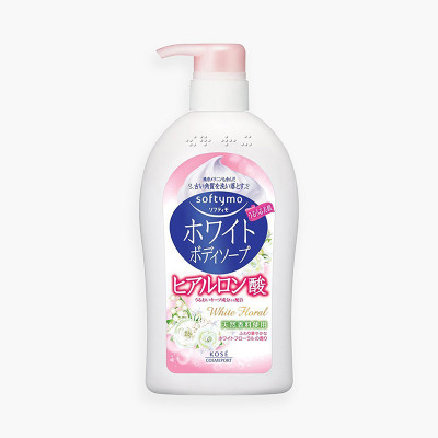Sữa Tắm Dưỡng Trắng Mịn Da Kosé Softymo Hyaluronic Acid Body Soap (600 mL)