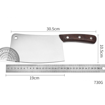 Dao Chặt Xương Cán Gỗ Bằng Thép 4Cr13 Cao Cấp