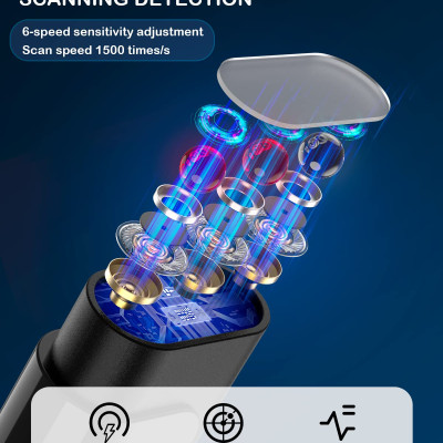  ROGTZ - Máy Dò Camera, Ghi Âm WT16 Dải tần quét rộng 50MHz - 6GHz Dò tín hiệu Wifi RF Radio GPS Sóng điện thoại Nhỏ gọn Tiện lợi Dễ sử dụng Riêng Tư Văn phòng Nhà ở Khách sạn Phòng Thay đồ An toàn - Hàng Chính Hãng