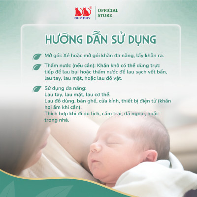 Combo  5 Gói Khăn khô đa năng Akari vải sợi tự nhiên 200 tờ (13.5x20cm) dạng rút thấm hút vượt trội