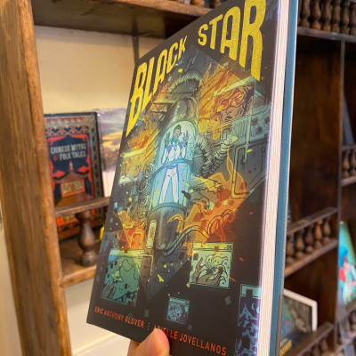 Sách - Black Star by Eric Anthony Glover | Science Fiction Graphic Novel | English Comics Book