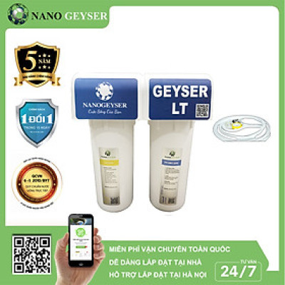 Bộ lọc thô đầu nguồn Geyser dùng cho nước sinh hoạt - Hàng Chính Hãng