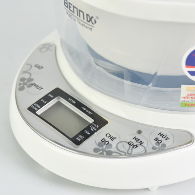 Nồi Chưng Yến Điện, Nồi Tiềm Cách Thuỷ Tự Động Bennix 0.7L BN-07SLC- Hàng Chính Hãng