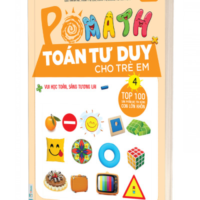 Combo 3 Cuốn Pomath Toán Tư Duy Cho Trẻ Em 4 - 6 tuổi (Tập 4,5,6)