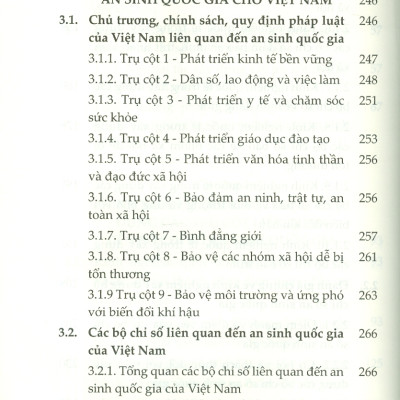Những Vấn Đề Chung Trong Xây Dựng Bộ Chỉ Số An Sinh Quốc Gia (Sách Chuyên Khảo)