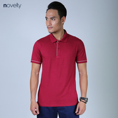 Áo thun Polo nam Novelty màu đỏ NATMMTMT3R180079N
