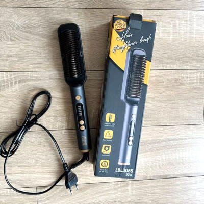 Lược điện chải tóc Lê Bên Làng LBL3055 inon âm chống xơ rối, kèm gương - Hàng chính hãng
