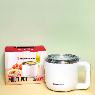 Nồi lẩu điện đa năng Kuchenzimmer 800 ML - 013673 - Hàng Chính Hãng