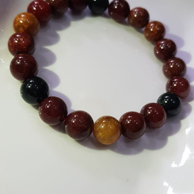 Vòng tay Nữ đá thạch anh tóc tam tài tự nhiên  Vòng vip size 10li / 10mm đậm đẹp đa sắc đậm sang trọng đẹp quyến rũ quyền lực  Ý nghĩa chiêu tài hút lộc may mắn, tài lộc tiền tài và sức khỏe món quà thật sự ý nghĩa ạ