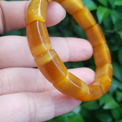 ️️Vòng nữ đá mắt hổ bản khúc đẹp vàng tươi tự nhiên Size vòng freesize tầm Ni 53mm x cao 10mm x dầy 7mm Hợp mệnh kim mệnh thổ mệnh Thủy đeo may mắn xinh đẹp ạ