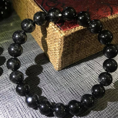 VÒNG THẠCH ANH TÓC ĐEN 9LY KÍN ĐẬM BÓNG ĐẸP 100% đá tự nhiên nữ mệnh Thủy  Mộc 