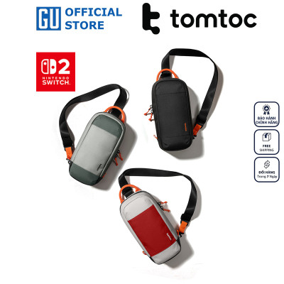 Túi Đeo Chéo Thời Trang TOMTOC GameOn-G49 Cho Nitendo Switch 2 Và Các Phụ Kiện Thiết Yếu Bảo Vệ An Toàn Và Đeo Linh Hoạt Hàng Chính Hãng