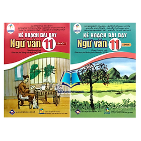 Sách - Combo Kế hoạch bài dạy Ngữ Văn 11 - tập 1 + 2 (cánh diều)
