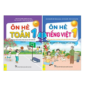 Sách - Combo Ôn Hè Toán + Tiếng Việt 1 Kết Nối ( biên soạn theo chương trình mới )