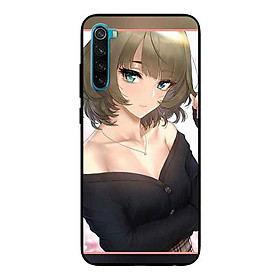 Ốp Lưng in cho Xiaomi Redmi Note 8 Mẫu Cô Gái Cá Tính 2 - Hàng Chính Hãng