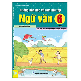 Sách - Combo 2 Cuốn Hướng Dẫn Học Và Làm Bài Tập Ngữ Văn 6 - Biên soạn theo CT GDPT mới - Cánh Diều - ndbooks
