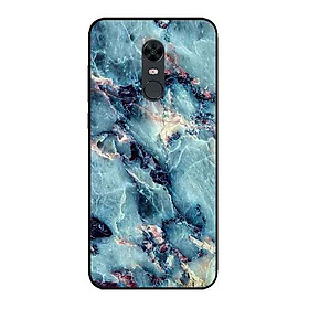 Ốp Lưng in cho Xiaomi Redmi 5 Plus Mẫu Nền Đá Hoa 5 - Hàng Chính Hãng