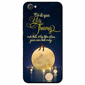 Ốp lưng in cho Vivo V5 Mẫu Đi Qua Yêu Thương