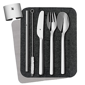 Bộ dao, thìa, dĩa, ống hút WMF Besteck-Set 8 món MY2GO Hàng Chính Hãng